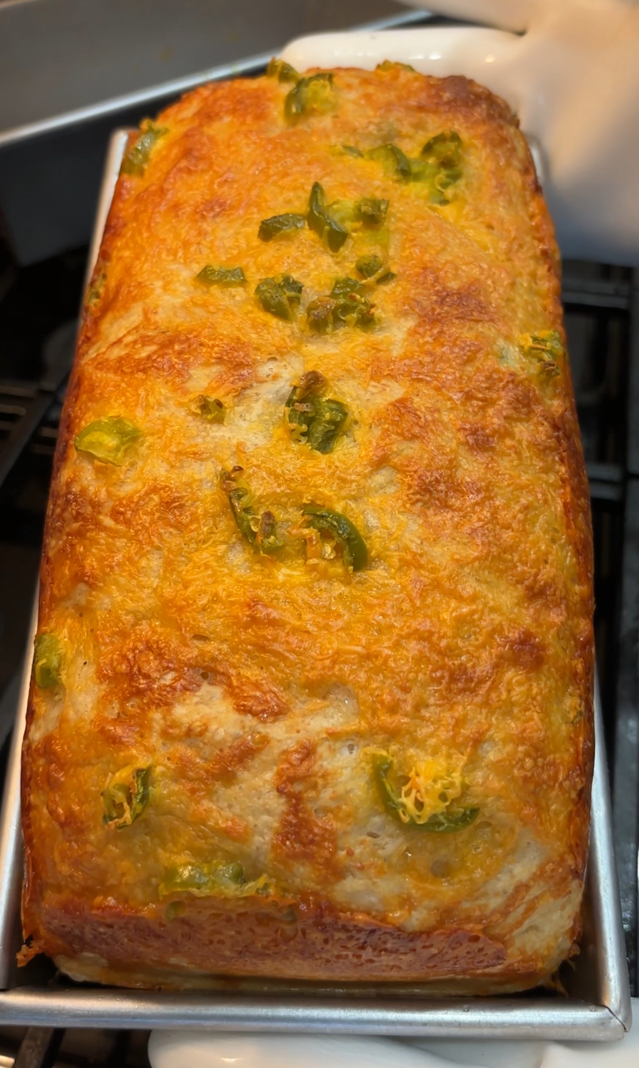 Hot Honey, Cheddar, and Jalapeno Soft Sandwich bread