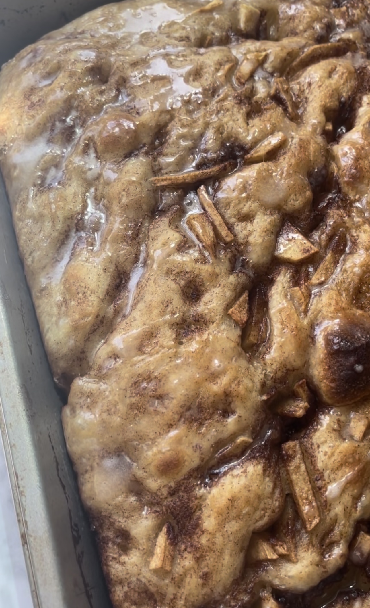 Sourdough Apple Fritter Focaccia