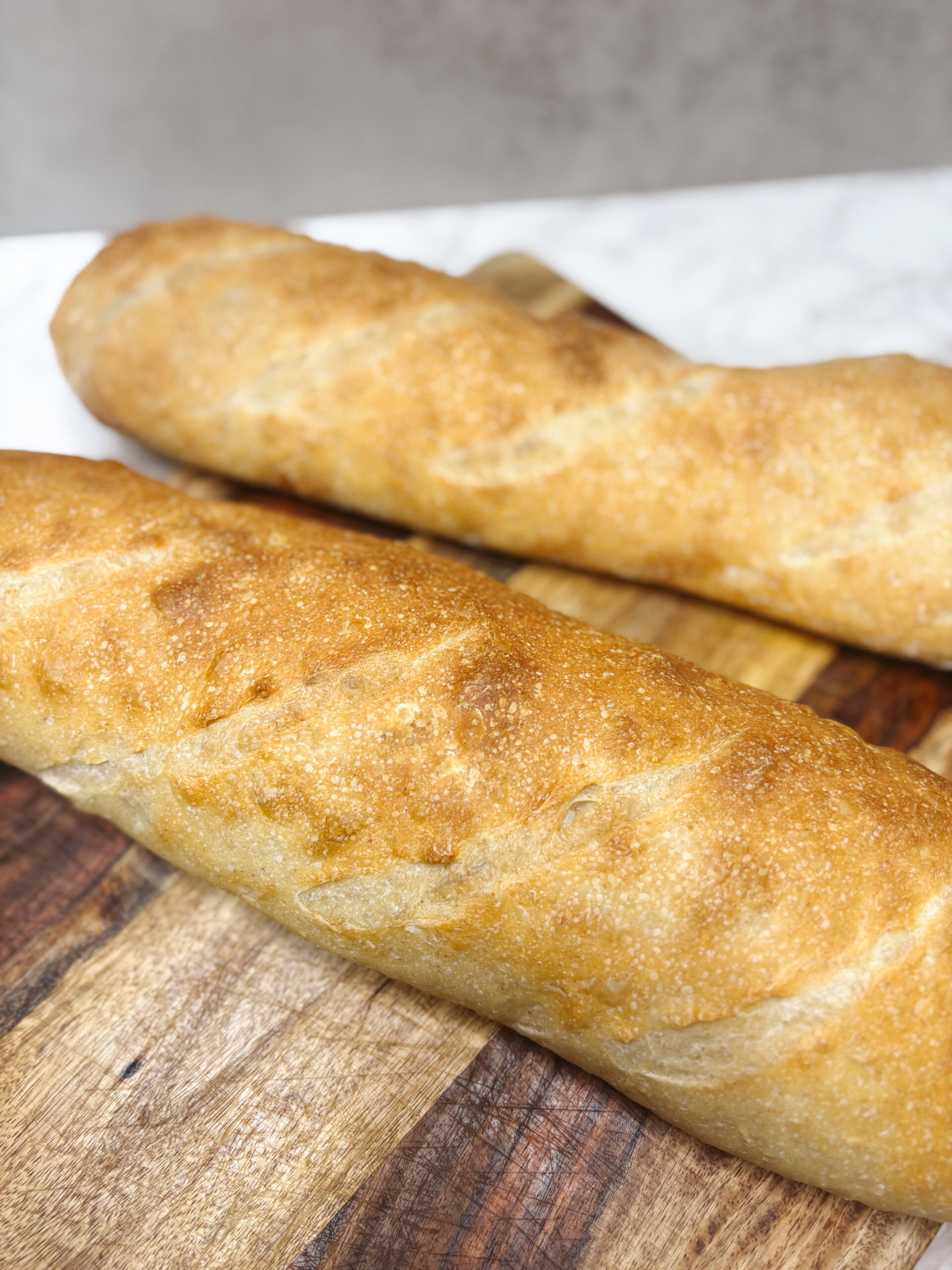 Easy Soft Sourdough French Bread