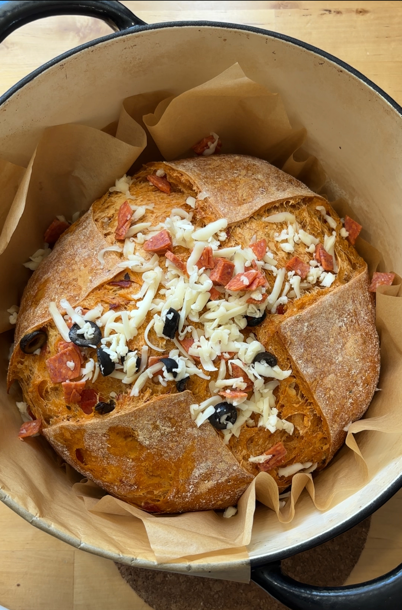 The Ultimate Pizza-Inspired Sourdough Loaf