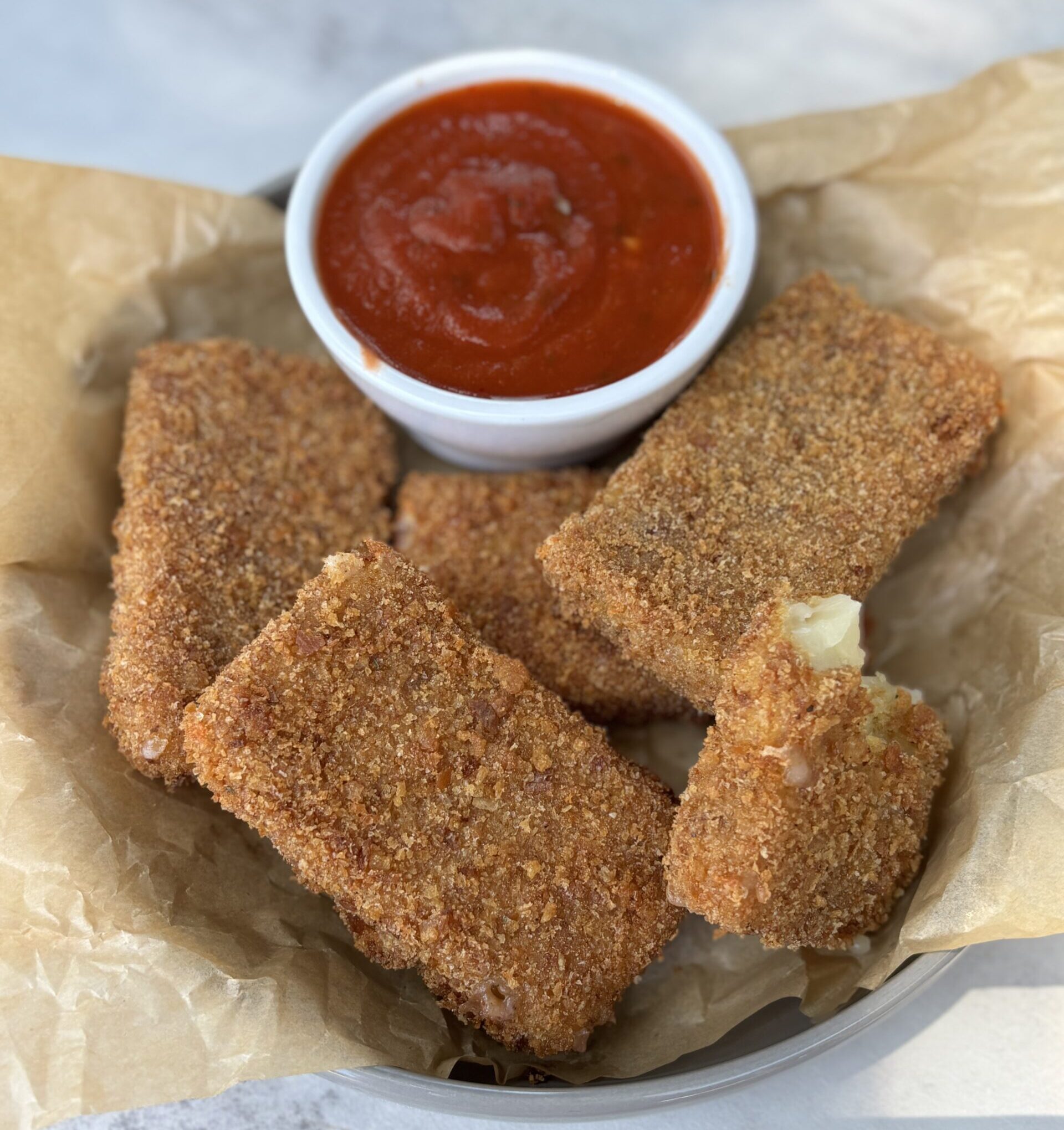 Sourdough Mozzarella Sticks (Homemade Chili’s Style!)
