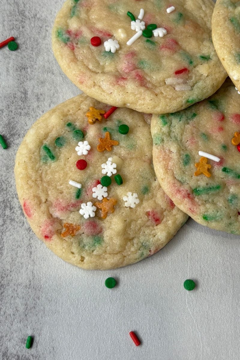Soft Sourdough Discard Christmas Cookies