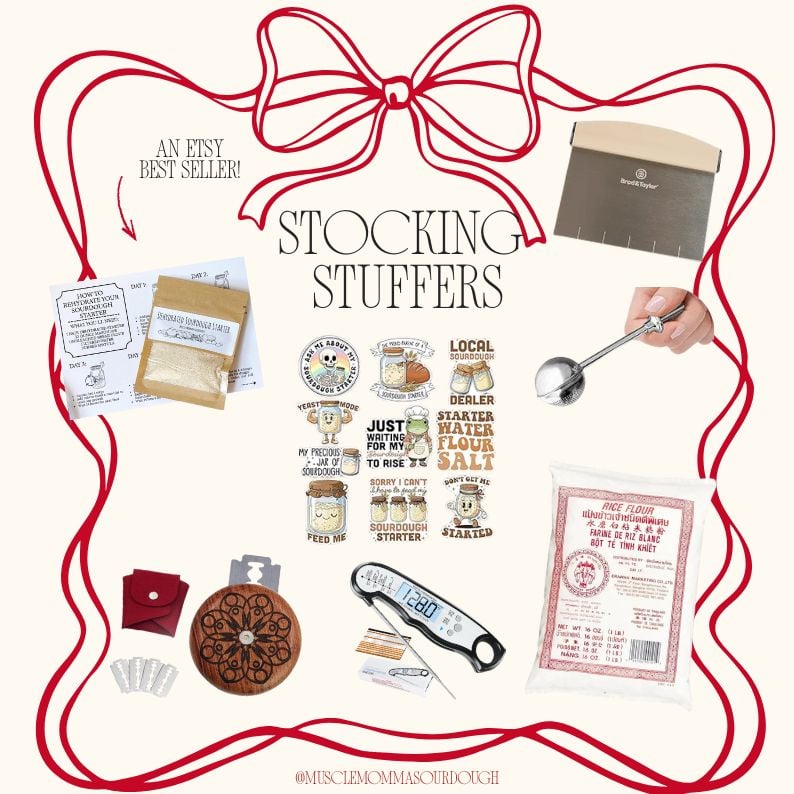 Best Gift Ideas for Sourdough Bakers stocking stuffers