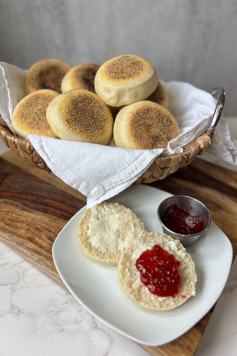 Muscle Momma Sourdough Protein English Muffins